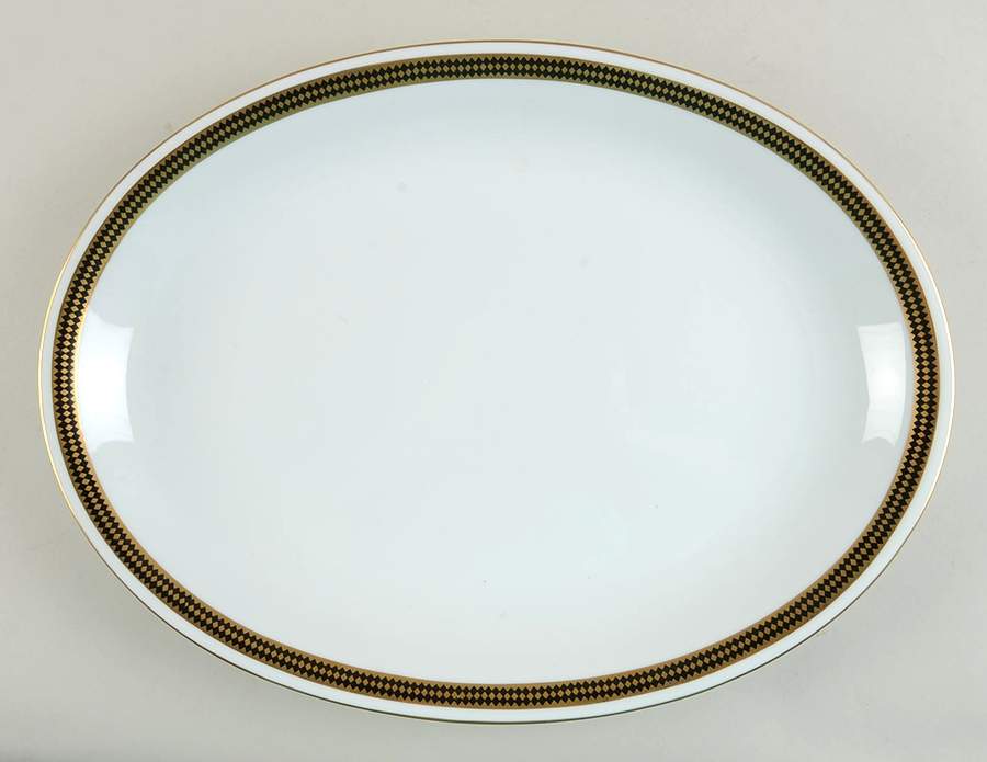 Romanesque 16" Oval Serving Platter by Harmony House China-1