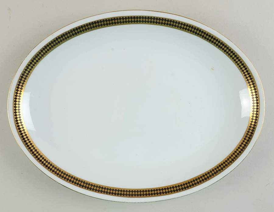 Romanesque 12" Oval Serving Platter by Harmony House China-1