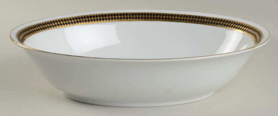 Romanesque 10" Oval Vegetable Bowl by Harmony House China-1