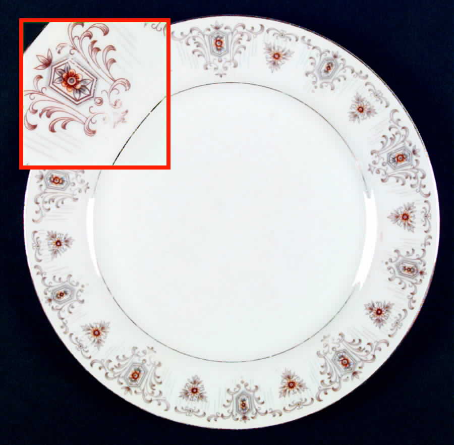 Royalty Dinner Plate by Hara-1
