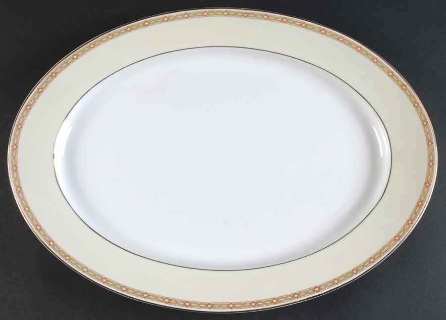 17757 16" Oval Serving Platter by Heinrich - H&C-1