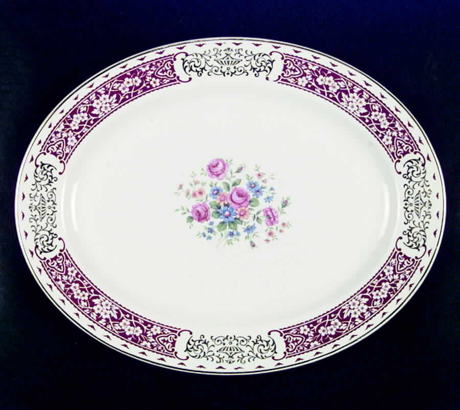 HLC2067 13" Oval Serving Platter by Homer Laughlin -1