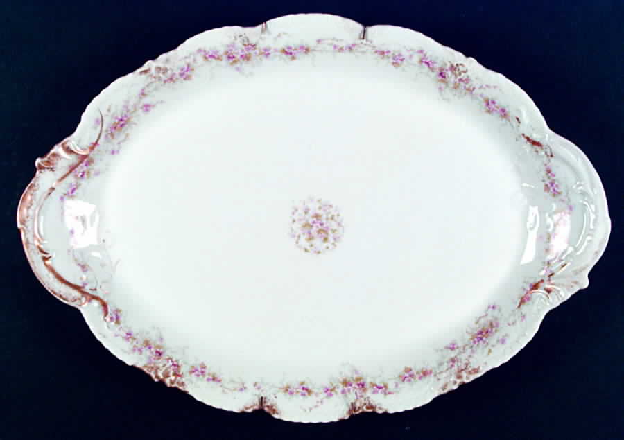 H1497 16" Oval Serving Platter by Haviland-1