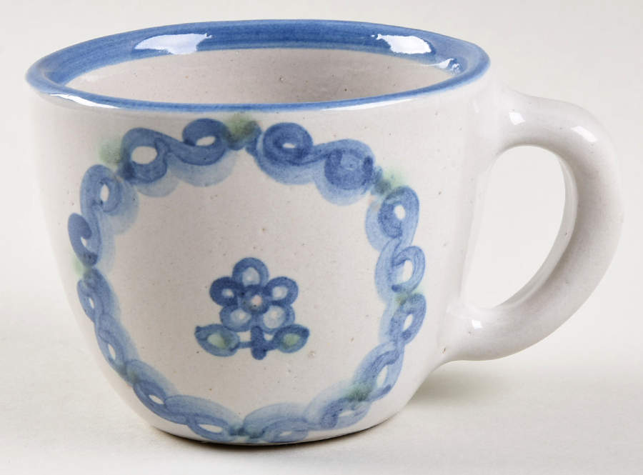 Bluette Flat Cup by M A Hadley-1