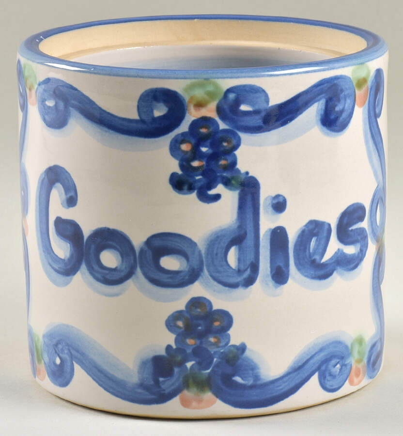 Bluette Cookie Jar No Lid by M A Hadley-1