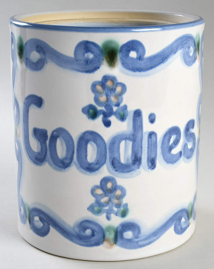 Bluette Cookie Jar No Lid by M A Hadley-1