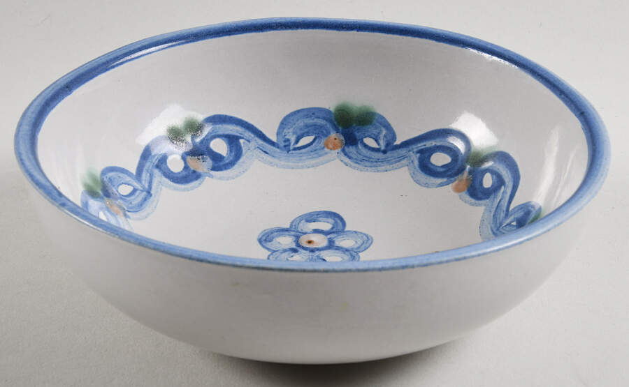 Bluette Coupe Soup Bowl by M A Hadley-1