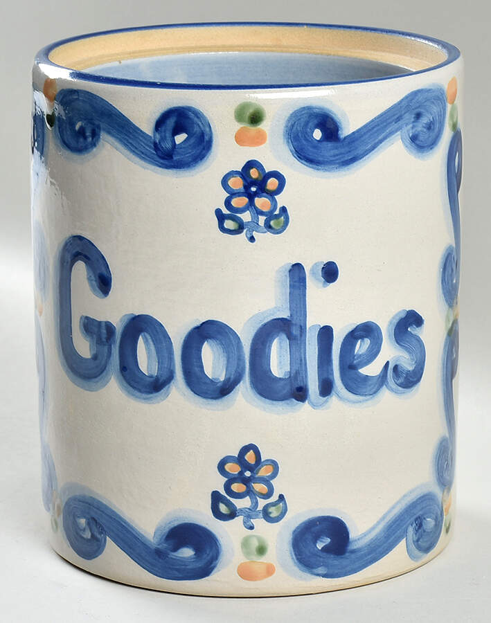 Bluette Cookie Jar No Lid by M A Hadley-1