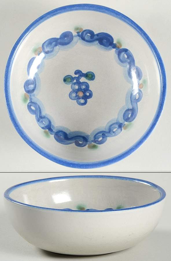 Bluette Coupe Cereal Bowl by M A Hadley-1