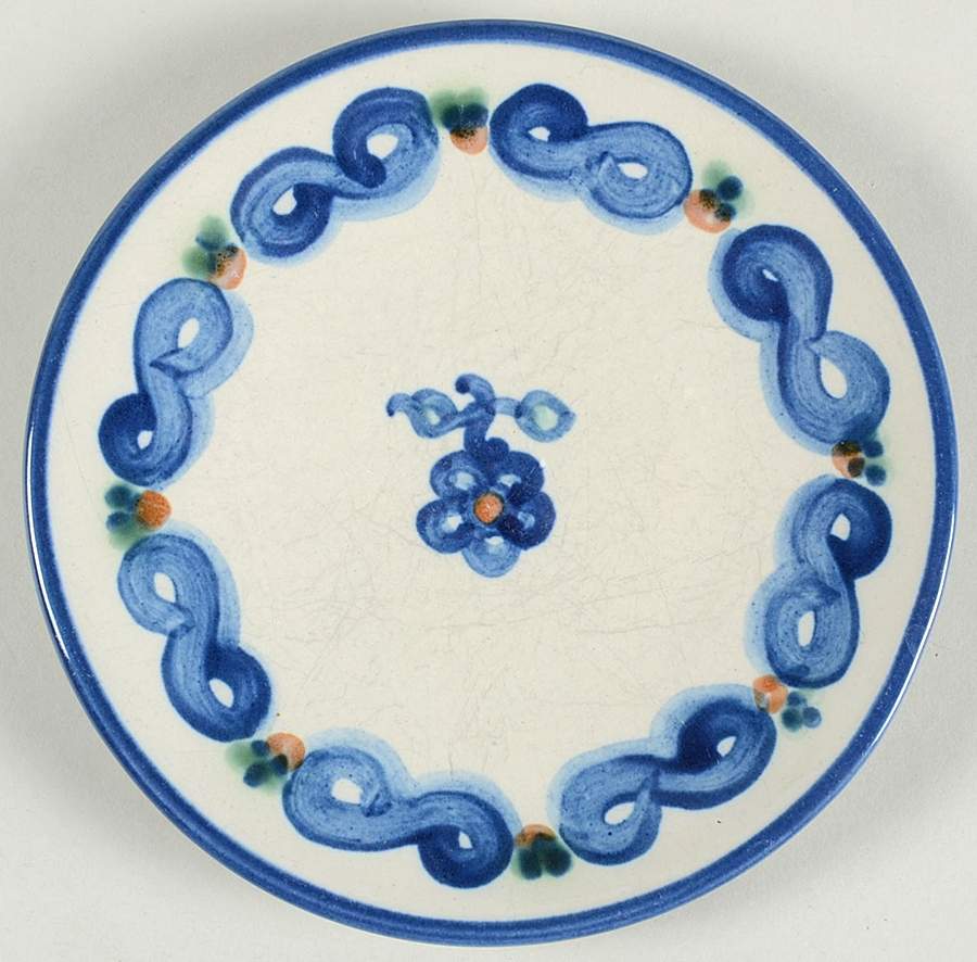 Bluette Bread & Butter Plate by M A Hadley-1