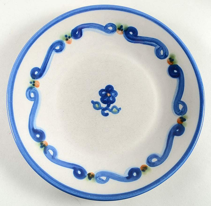 Bluette Luncheon Plate by M A Hadley-1