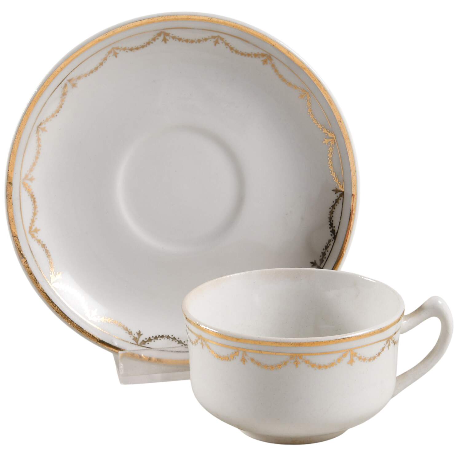HLC2069 Flat Demitasse Cup & Saucer Set by Homer Laughlin -1