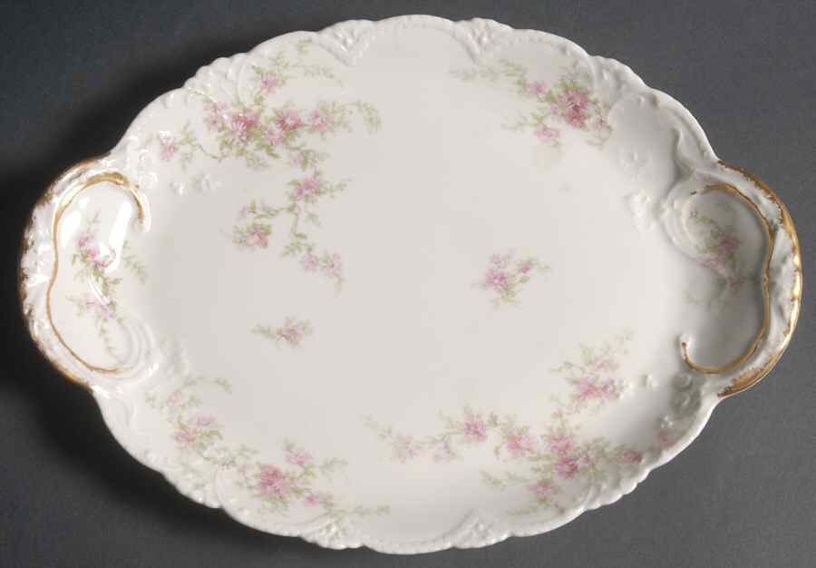 Schleiger 151-1 11" Oval Serving Platter by Haviland-1