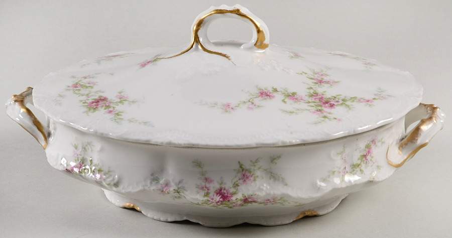 Schleiger 151-1 Oval Covered Vegetable by Haviland-1