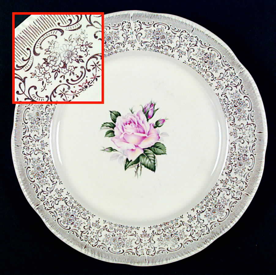 HLC2084 Dinner Plate by Homer Laughlin -1