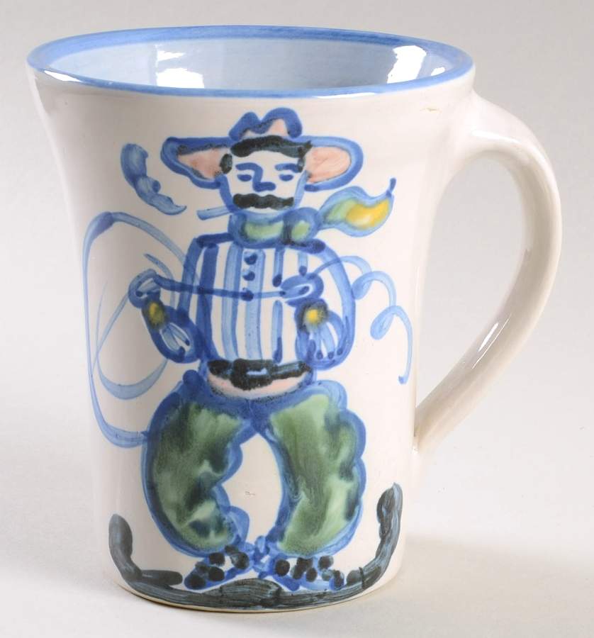 Cowboy Grandmug by M A Hadley-1