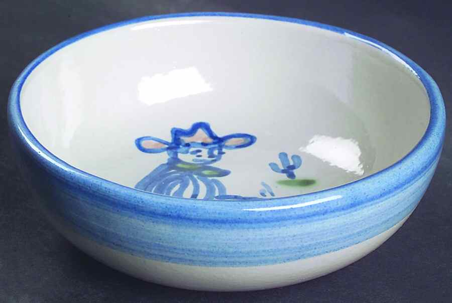 Cowboy Coupe Cereal Bowl by M A Hadley-1