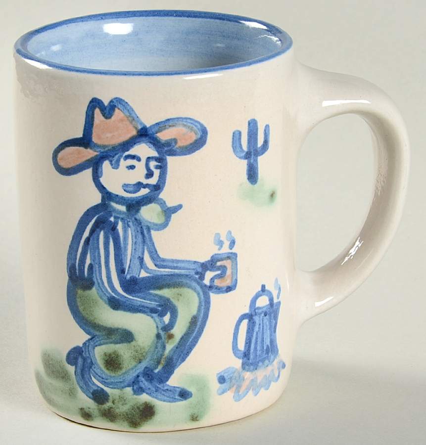 Cowboy Mug by M A Hadley-1
