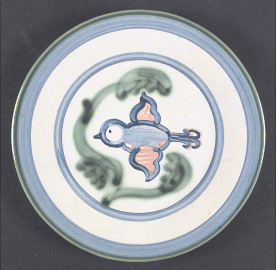 New Bird Luncheon Plate by M A Hadley-1