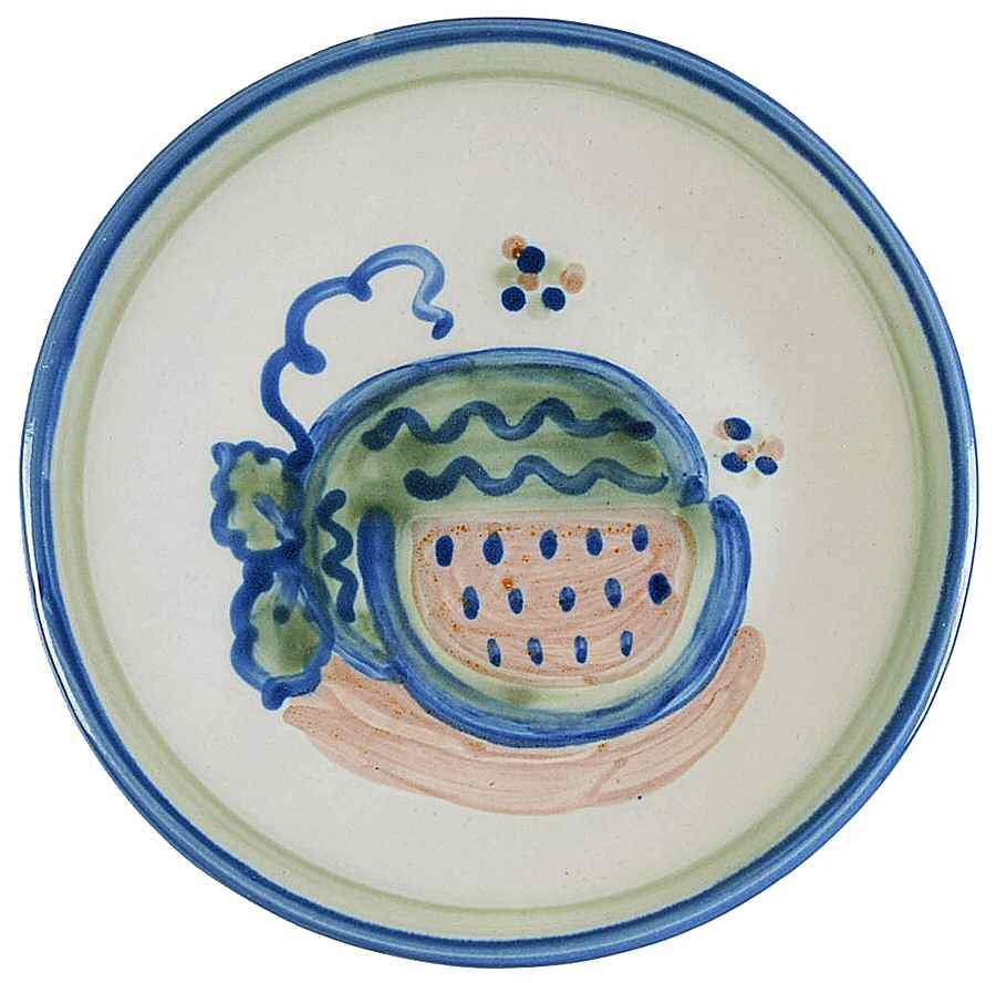 Strawberries & Watermelon Salad/Dessert Plate by M A Hadley-1