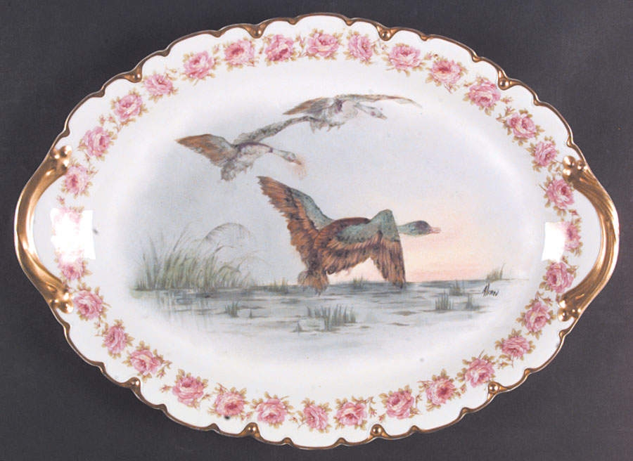 H1518 18" Oval Serving Platter by Haviland-1