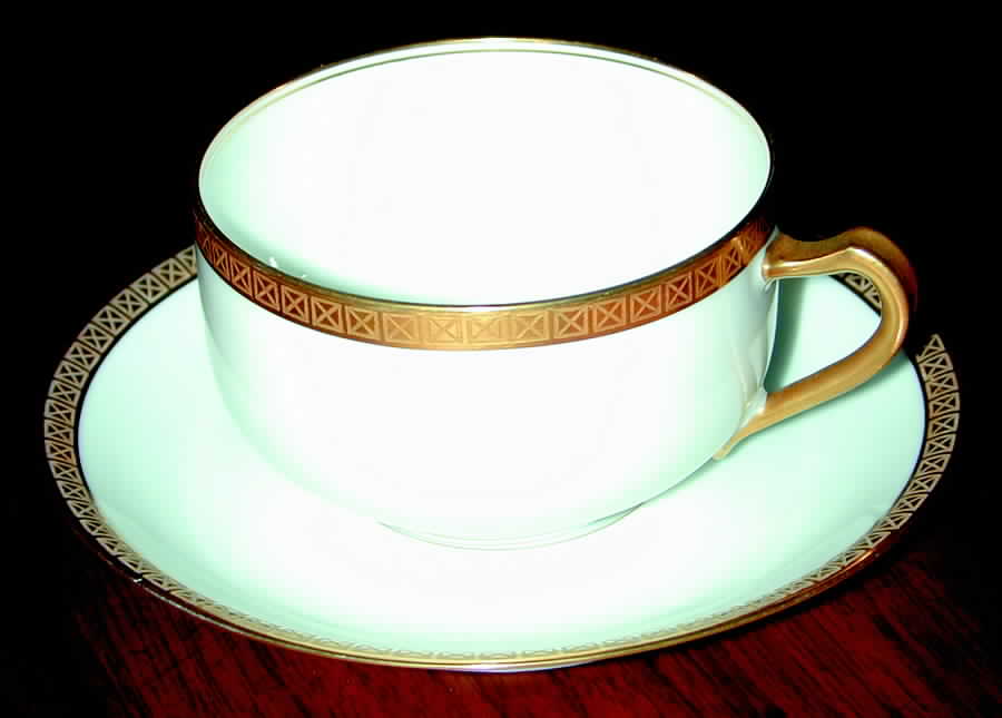 H1521 Flat Cup & Saucer Set by Haviland-1