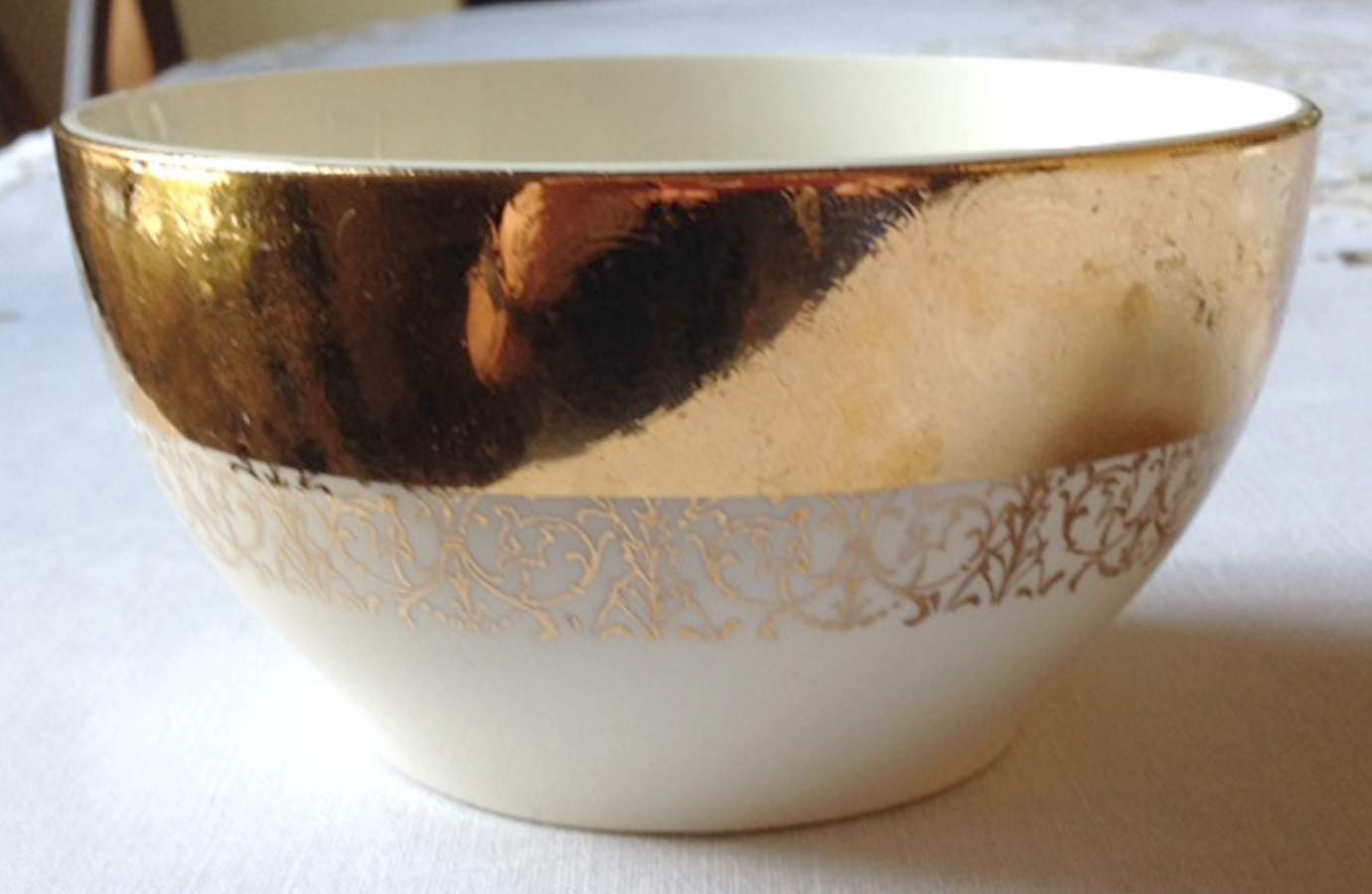 HLC2093 Cranberry Bowl by Homer Laughlin -1