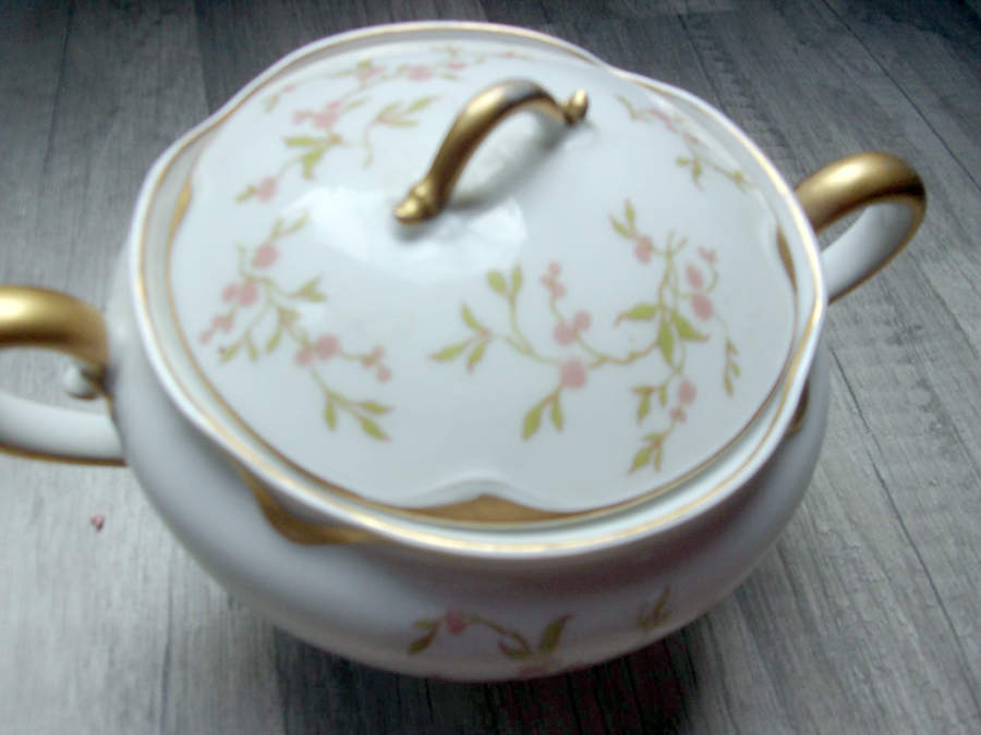 30673 Sugar Bowl & Lid by Haviland-1