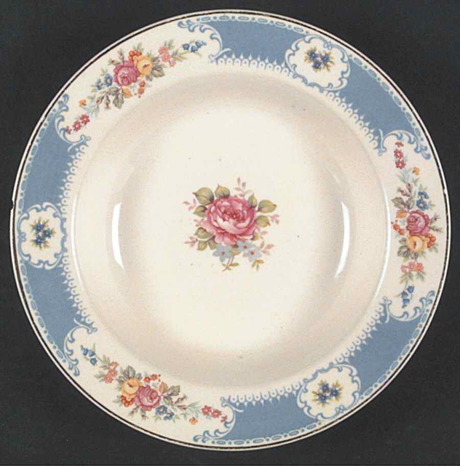 B1348 Rim Soup Bowl by Homer Laughlin -1