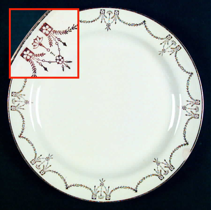 HLC2102 Luncheon Plate by Homer Laughlin -1