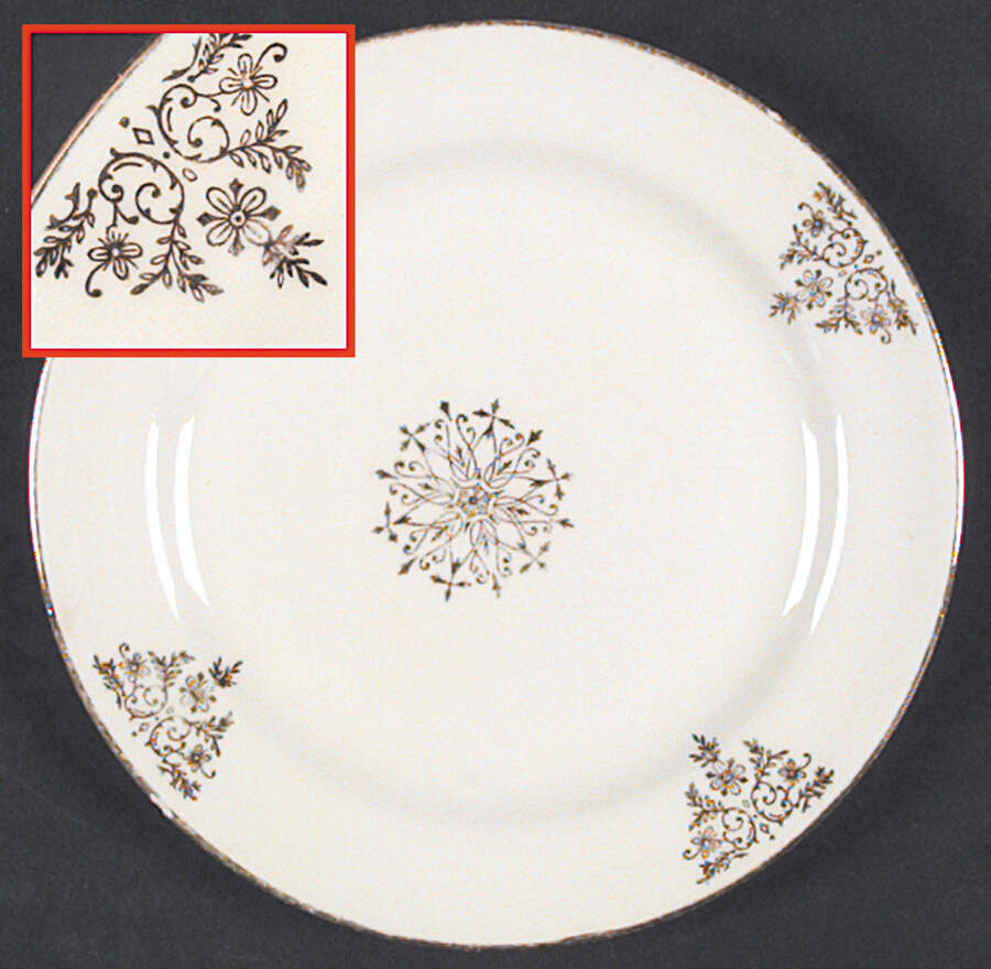 N1763 Bread & Butter Plate by Homer Laughlin -1