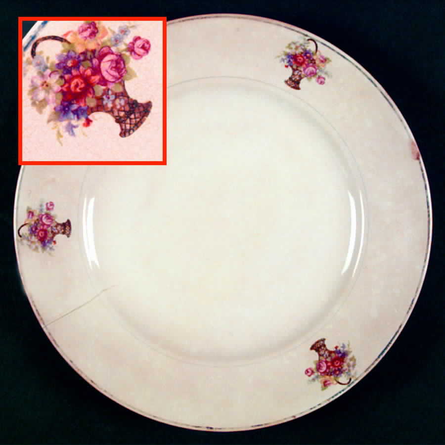 HLC2108 Luncheon Plate by Homer Laughlin -1