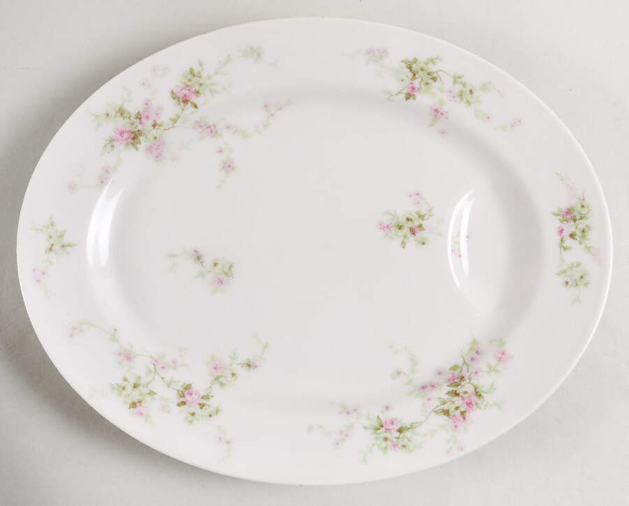 H1533 11" Oval Serving Platter by Haviland-1