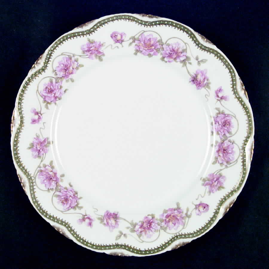 Schleiger 847c Dinner Plate by Haviland-1