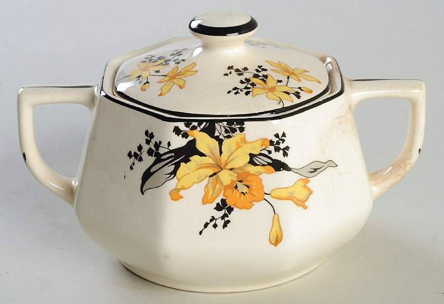 HLC3016 Sugar Bowl & Lid by Homer Laughlin -1
