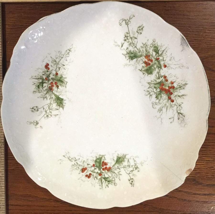 HLC2112 Handled Cake Plate by Homer Laughlin -1