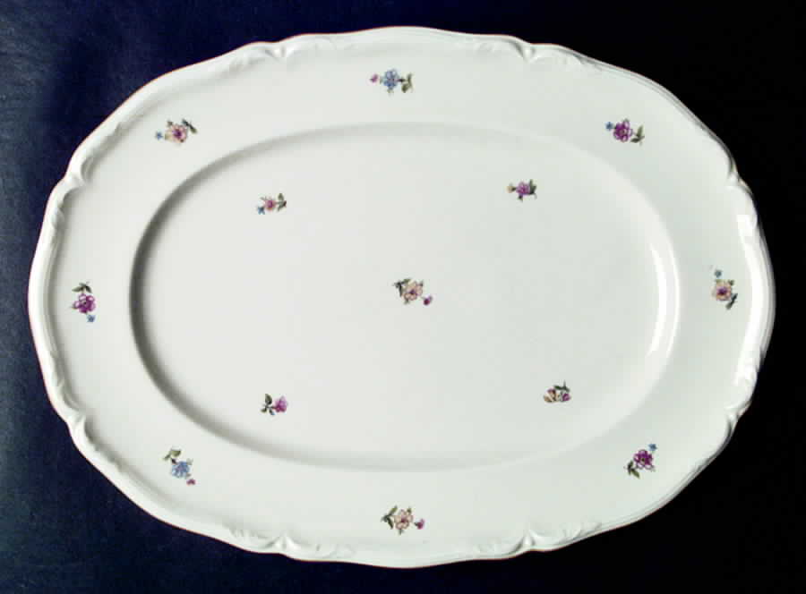 HUT945 14" Oval Serving Platter by Hutschenreuther-1