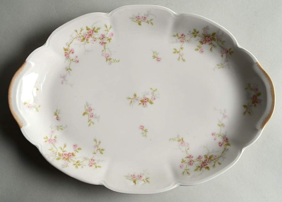 Schleiger 321-1 13" Oval Serving Platter by Haviland-1