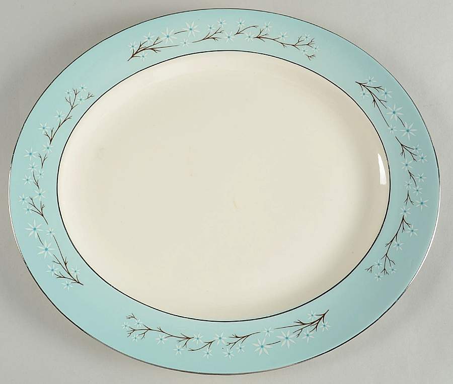 HLC2116 15" Oval Serving Platter by Homer Laughlin -1