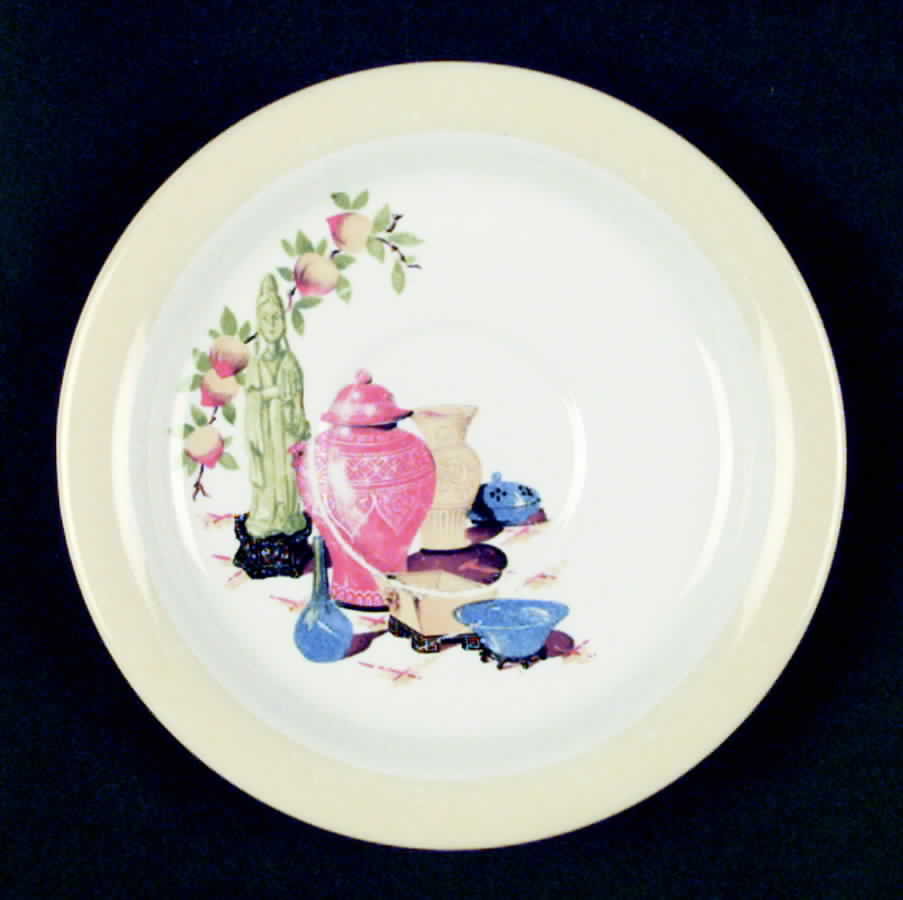 HLC2117 Saucer by Homer Laughlin -1