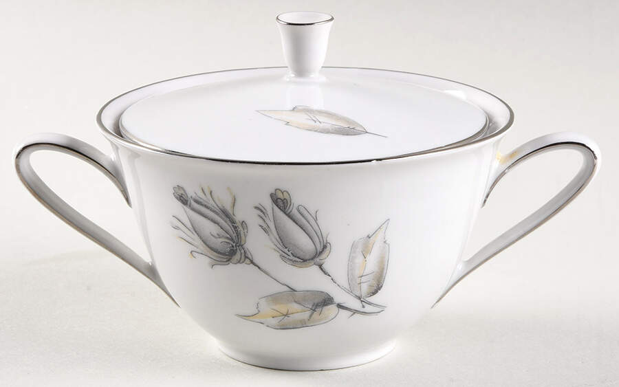 Nocturne Sugar Bowl & Lid by Hutschenreuther-1