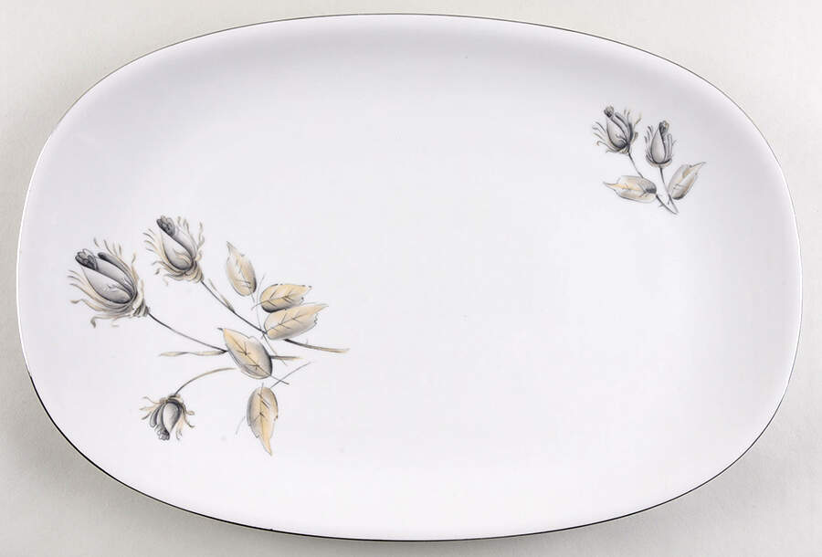 Nocturne 15" Oval Serving Platter by Hutschenreuther-1
