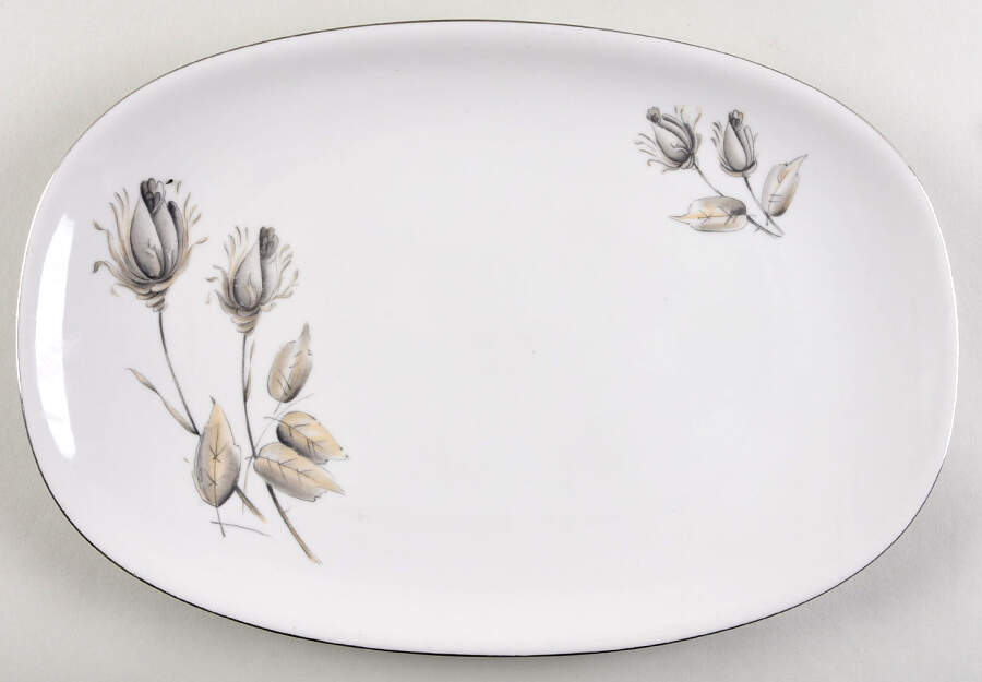 Nocturne 12" Oval Serving Platter by Hutschenreuther-1