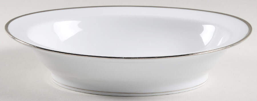 Orsay Platine 9" Oval Vegetable Bowl by Haviland-1