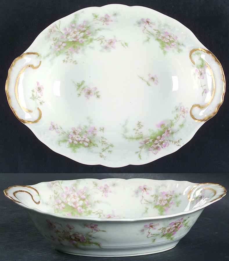 Schleiger 146-1 9" Oval Vegetable Bowl by Haviland-1