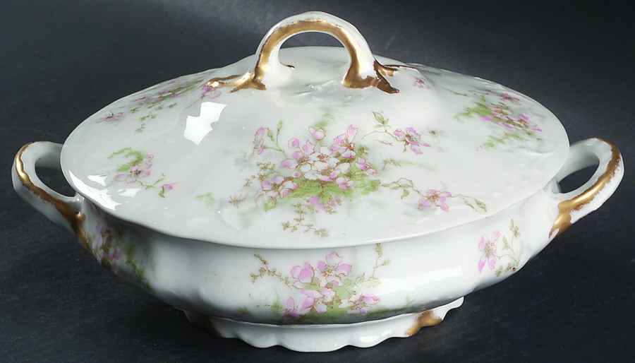 Schleiger 146-1 Round Covered Vegetable by Haviland-1