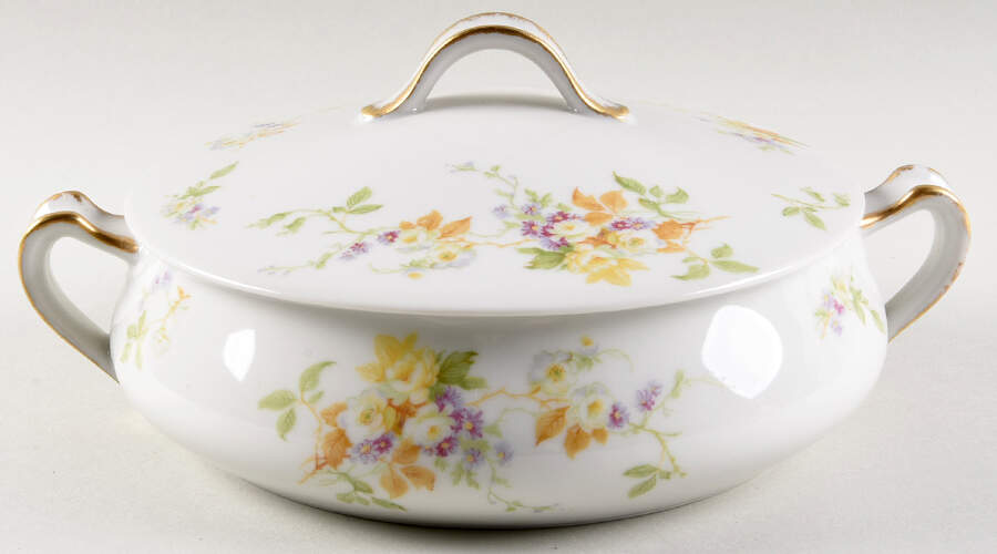 H1567 Round Covered Vegetable by Haviland-1