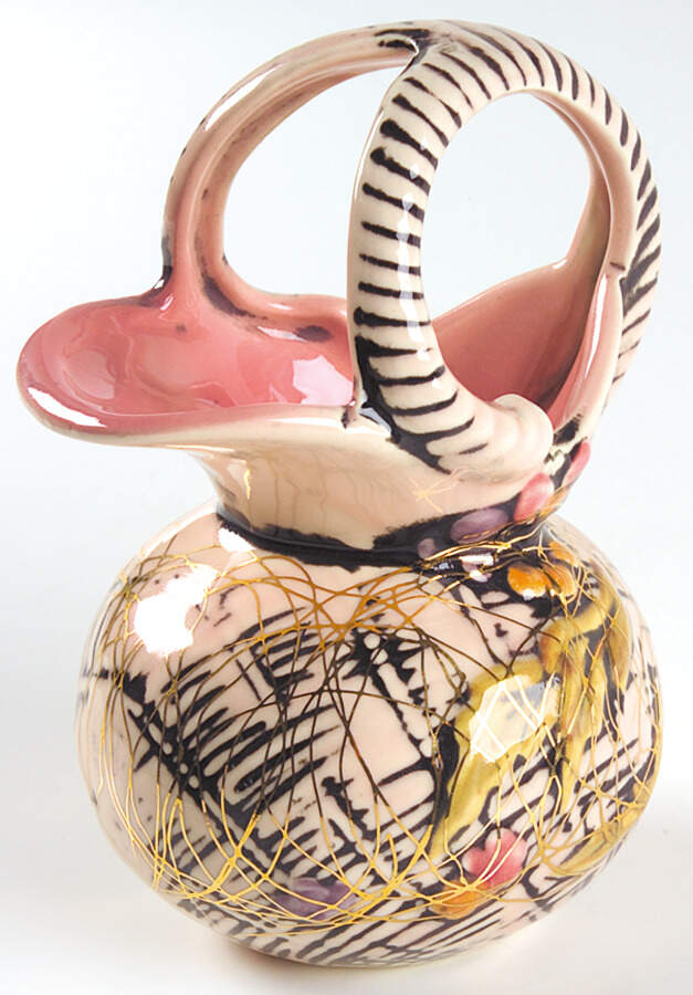 Blossom Flite Honey Jug by Hull-1