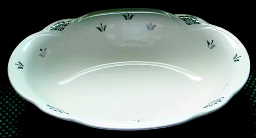 M114 9" Oval Vegetable Bowl by Homer Laughlin -1