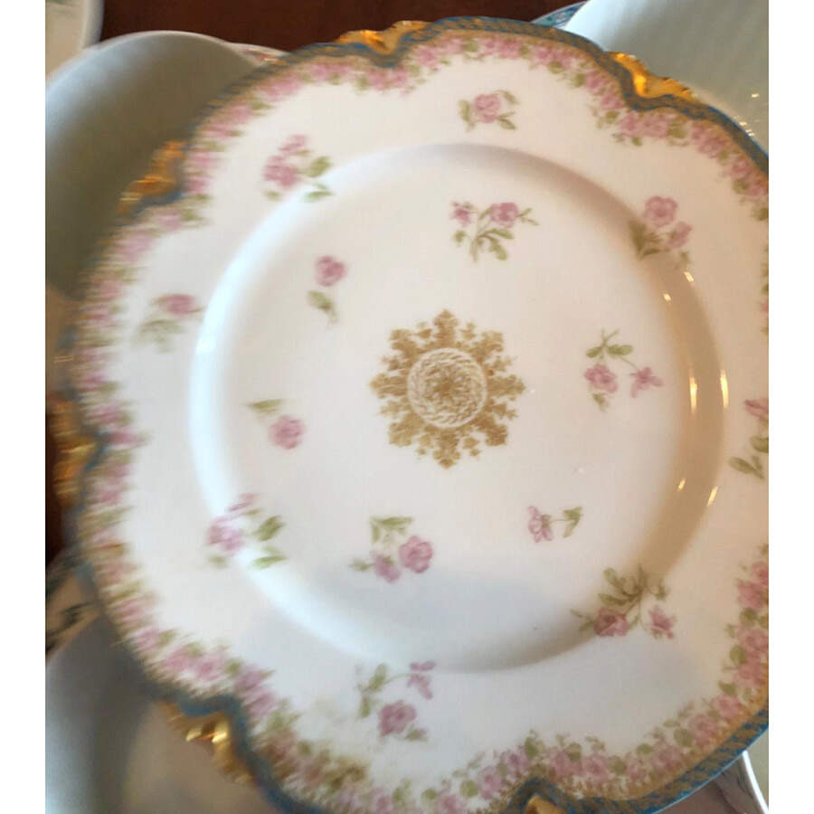 H1586 Luncheon Plate by Haviland-1